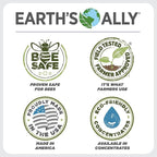 Earth's Ally 3-in-1 Insecticide, Miticide, Fungicide for Plants - Copper Fungicide Spray Alternative - Insect Repellent & Pest Control for Indoor Outdoor Organic Gardening - 32 Oz RTU