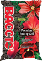 Michigan Peat General All Purpose Premium Potting Soil with Perlite for Indoor Outdoor Pots, Planters, Raised Bed, and Container Gardening, 25 Pounds