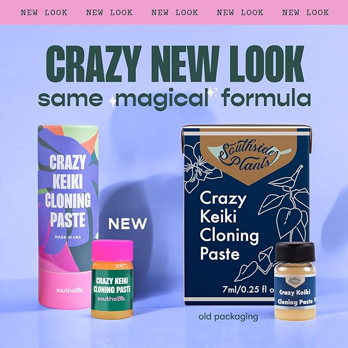 Crazy Keiki Cloning Paste by Southside Plants – Sprout Leaves on Bare Branches with Natural Cytokinin, Hormones & Vitamins – Keiki Paste for Plants and Orchids – 0.25oz