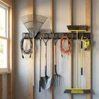 MBQQ Garage Tool Organizer Wall Mounted, 16 Inches Adjustable Garden Tool Organizer Rack,Heavy Duty Yard Tool Organizer,Single piece