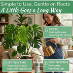 Monstera Plant Food - Premium Nutrient Rich Liquid Fertilizer (5-2-3 NPK) for Monstera Deliciosa & Other Tropical Plants | Supports Strong Roots & Large, Lush Leaves | Safe, Gentle, Easy-to-Use | 8 oz