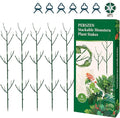 PERSZEN 15 Pack Stackable Plant Support Stakes, Garden Trellis for Climbing Plants Indoor and Outdoor Use, Plant Accessories for Potted Plants Monstera, Plant Sticks for Climbing Plant Stems