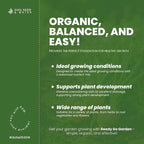 Soil Seed & Water Ready Go Garden Organic Potting Soil – All-Purpose Potting Mix for Indoor & Outdoor Gardening