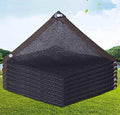 Garden Shade Cloth for Plants Heat Protection Shade Net 90% Sunblock Shade Cloth, Shade Net for Pergola Privacy Net for Garden, Greenhouse, Patios, Privacy Netting,black-4x4m