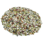 River Rocks,Landscaping Pebbles,Decorative Ornamental Pebbles,Garden Landscaping Stones,Gravel Filler for Home Decoration Flower Bed Fish Tank Plants Vases Succulents (1, Green, 5 Pounds)
