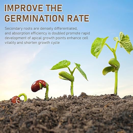 Soil Activators, Organic Soil Activator & Plant Fertilizer, Supports Root Development & Nutrient Absorption for Garden, Lawn, Indoor & Outdoor Plants 200g