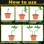40 Pack LST Plant Training Clips – Durable & Reusable Stem Support for Low-Stress Training – Fits All Growth Stages