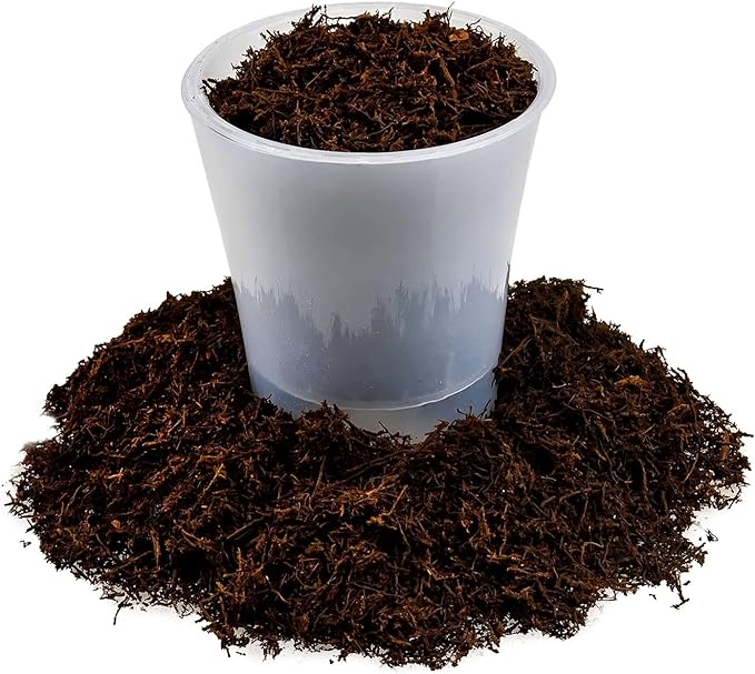 GARDENERA's Premium New Zealand Tree Fern - 1 Quart - Growing Medium for Orchids and Epiphytes | Provides Optimal Drainage and Aeration