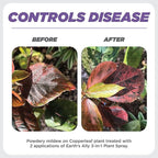 Earth's Ally 3-in-1 Insecticide, Miticide, Fungicide for Plants - Copper Fungicide Spray Alternative - Insect Repellent & Pest Control for Indoor Outdoor Organic Gardening - 32 Oz RTU