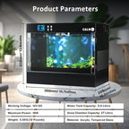 Smart Growing Chamber for Indoor Mushroom Cultivation Eco Box with Grow Lights & Lighting Lamps Temperature & Humidity Monitoring & Display Monotub Grow Kit with Automatic Humidification & Ventilation