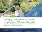 10-Pack Orbit 58543 Telescoping Gutter Cleaning Wand, Silver