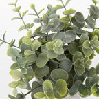 Briful Small Fake Plant Decor Artificial Potted Plants Set of 3 Faux Eucalyptus Rosemary Plants in Pots for Home Table Office Desk Bathroom Shelf Living Room Farmhouse Decoration