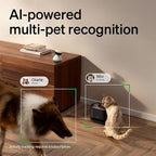 PETLIBRO Dog Camera with Phone App, 360° Auto Tracking Pet Camera for Home Alone Pets, Real-Time Alerts, Two-Way Audio, Color Night Vision, Indoor Camera for Dogs & Cats