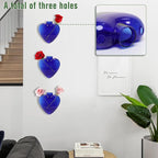 Wall Hanging Planter Propagation Station for Indoor Plants Glass Vase Air Plant Holder Gift for Women Girlfriend Plant Lover
