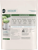 Miracle-Gro Succulent Potting Mix - Potting Soil Mix for Indoor Succulents, Aloe Vera and More, Made with Miracle-Gro Plant Food, 4 qt. (3-Pack)