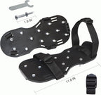 Lawn Aerator Shoes with Adjustable Straps - for Lawn Aeration or as Screed Shoes - Lawn Aerator Shoes as Perfect Aerator Lawn Tool - Medium