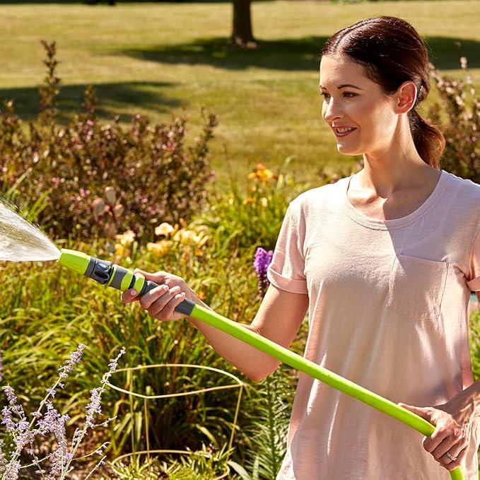 Flexzilla Garden Lead-in Hose 5/8 in. x 3 ft., Lightweight All-Weather Water Hose, Durable and Flexible, Leak-Free Connections