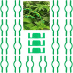 40 Pack LST Plant Training Clips – Durable & Reusable Stem Support for Low-Stress Training – Fits All Growth Stages