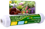 H&G lifestyles Garden Hose Filter for Plants,Inline Water Softener for Hose, Reduce Iron Manganese Calcium Magnesium,Chloramine & Chlorine Filter,with Standard 3/4"GHT, Up to 10,000 Gallons