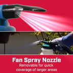 Chapin Made in USA G385, 32 Ounce, Insecticide Hose End Sprayer, Sprays 6 Gallons, Fan Spray Nozzle, Translucent White