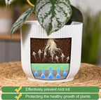 2 PCS Flower Pot Filler Insert 47.2''x 9.8'' Green Plant Pot Filler Drainage Insert Lightweight Planter Drainage Materials for Planter Indoor Outdoor Gardening Plants Container
