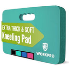 WORKPRO Extra Thick Kneeling Pad, Soft NBR Foam Cushioning for Knee, Large Foam Kneeler Mat for Gardening, Bathing Baby, Exercise, Workout Supplies, 17.5 x 11 x 1.5 in, Robin's egg Blue