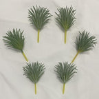 Artificial Air Plants Look Real Succulants Plants Faux Greenery Plants Bromeliads for Garden Home Office Decoration (Green Mini Small Air Plants Artificial)