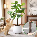 8 PCS 11.8 Inch Plant Pot Grids Cuttable Plant Pot Soil Covers Protectors from Animals Indoor Plant Protection Keep Dogs Cats Out