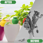 Terracotta Watering Spikes, 4 Pack Self Watering Globes, Slow Release Self Watering Planter Insert, Plant Watering Globes for Indoor and Outdoor Plants