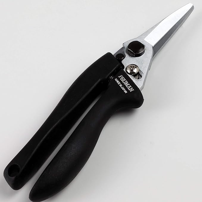 Wazakura Professional Japanese Pruning Shears 7.67inch(195mm) Made in Japan, Floral Trimming Scissors, Multipurpose Garden Hand Clipper with Safety Lock