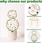 1PCS Hoya Trellis Plant Support Indoor Metal Frame Unique Trellis for Climbing Plants Potted Hoya Pots Small Houseplant Vine Support for Plant Lovers Home Decor