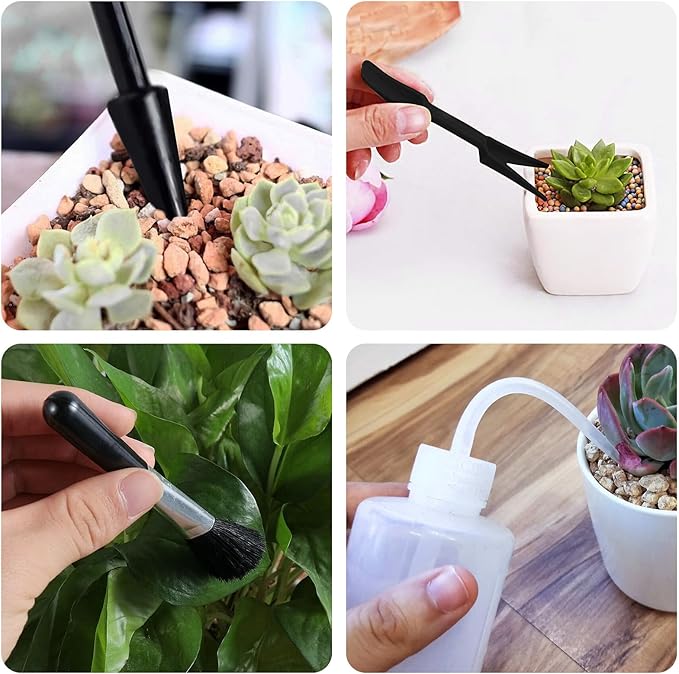 Succulent Tools Set,Plant repotting kit,repotting kit,Succulent Tools,Indoor Plant Tools,Succulent Tool kit,houseplant Tools,Plant Care kit,Indoor Plant Care kit, (Set of 13 a)
