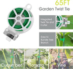 Cucumber Trellis for Raised Bed, Rifny 16.5 x 60 Inch Metal Trellis for Climbing Plants Outdoor with Plant Clips Twist Ties, Garden Plant A-Frame Trellis for Vegetable Pea Tomato (Green, 2 PCS)