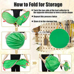 UQM Leaf Collector,Extra Large Portable Pop Up Leaf Bags, Foldable Leaf Pick Up Tools, Reusable Yard Garden Bags for Leaves Lawn Trash