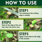 Tree Wound Sealer, Tree Pruning Sealer, Grafting, Pruning, and Wound Care for Damaged Trees, Used for Natural Wound Repair of Bonsai, Fruit Trees, Roses, and Bonsai, Waterproof Protection