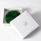 Wazakura Ikebana Kenzan Round, Japanese Floral Arranging Frog Holder, Made in Japan - Green 80mm