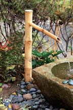 Bamboo Accents Traditional 36 inch Bamboo Fountain (Without Pump)