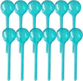 Plant Self Watering Globes, Large 12pcs Flower Automatic Watering Bulbs, Plastic Plant Flower Self Watering Devices, Garden Self Watering Planter Insert for Daily Vocation Watering, Forgetful Gardener