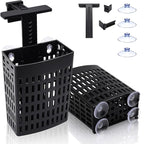 2 PCS Upgraded Aquarium Plant Holder, Adjustable Thickness Height Fish Tank Plant Holder with 2 Extension Hooks and 2 Suction Cups for Fish Tank Aquaponic Cultivation