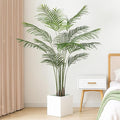 Artificial Palm Tree 5ft Tall Fake Palm Tree Indoor Decor Faux Tropical Areca Floor Plant in Pot, Artificial Silk Plant for Home Office Living Room Decor Indoor