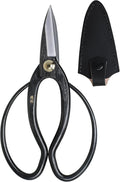 KAKURI Bonsai Scissors Made in Japan 7", Japanese Carbon Steel Blade, Okubo Shears for Bonsai and Garden Use