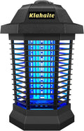 Klahaite Bug Zapper Outdoor, Electric Mosquito Zapper, Fly Zapper Indoor Fly Traps, Mosquito Repellent Outdoor Patio and Backyard Covers 1/2 Acre, 3 Prong Plug, 4200V, ABS Fireproof Plastic Outer