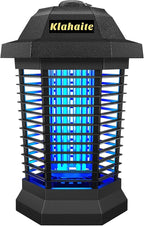 Klahaite Bug Zapper Outdoor, Electric Mosquito Zapper, Fly Zapper Indoor Fly Traps, Mosquito Repellent Outdoor Patio and Backyard Covers 1/2 Acre, 3 Prong Plug, 4200V, ABS Fireproof Plastic Outer
