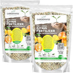 GARDENWISE Professional Citrus Fertilizer + Vital Micronutrients; Perfect Balanced NPK for All Citrus; for Indoor and Outdoor Plants; Orange, Lime, Avocado and Lemon Tree Fertilizer (10 QUARTS)