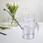 Plastic Watering Can - Small with Long Spout - 1/4 Gallon - 32 Oz - White