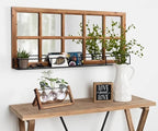 Kingbuy Plant Terrarium Propagation Station - 3 Glass Bulb Vases with Retro Wooden Stand Boho Desktop Planter for Hydroponics Home Garden Indoor Home Office Decor Unique Gifts for Women & Plant Lovers