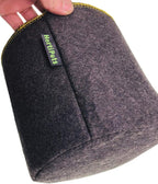 HORTIPOTS Fabric Pots 1 Gallon Non So Floppy Air Pruning Cloth Grow Bags Black Gray (Pack of 6)