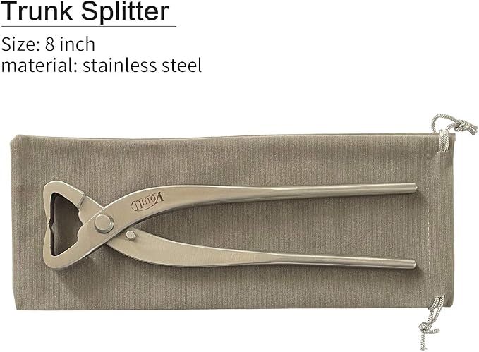 VOUIU 8inch Trunk Splitter Bonsai Tools