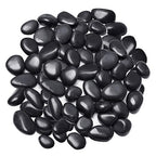 Terrarium Supplies,Virekm River Rocks, Decorative Ornamental Pebbles,Garden Landscaping Stones,Gravel Filler for Home Decoration Flower Bed Fish Tank Plants Vases Succulents