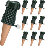 BYDOLL Plant Self-Watering Stakes Automatic Plant Dripper Watering Spikes for Indoor Outdoor Bonsai,Houseplant Insert Devices for Vacation use,Drip Irrigation System(10PCS)